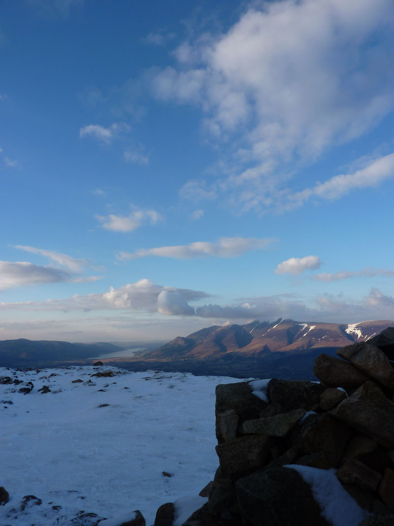 Skiddaw from Bleaberry Fell